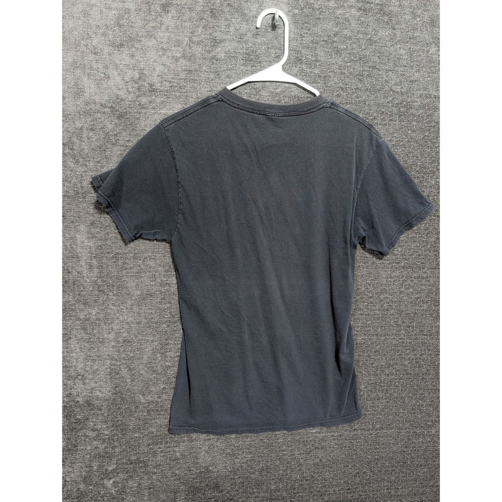 2Pac Tupac Shakur Graphic T-Shirt Mens Small Faded Black Hip Hop Streetwear Tee - Picture 2 of 5